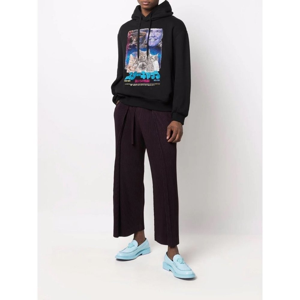 Doublet Cats Hoodie Embroidered Sweatshirt Pullover Strangest Comfort Retro